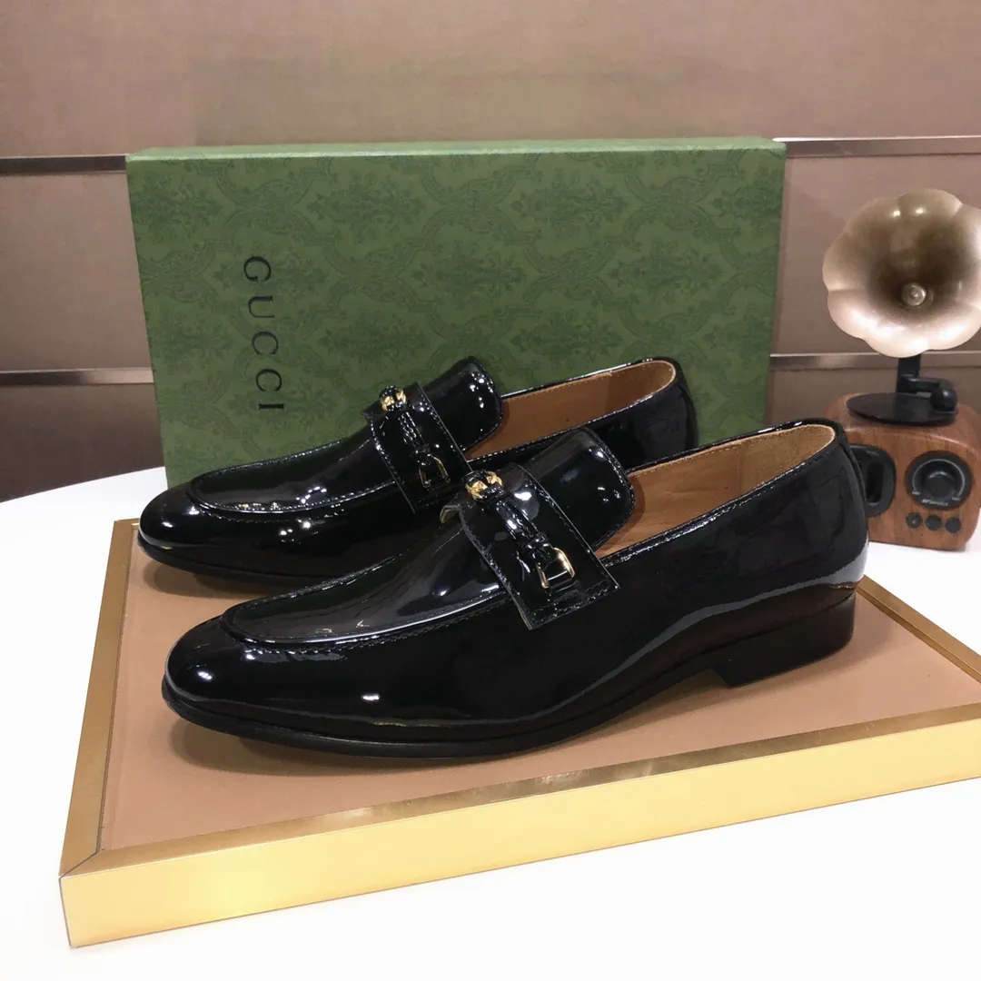 Men's shoes 💰580💰[GUCCI—Gucci] The latest high-end version of Gucci. Official website new model. Available at the same time at counters, the uppers are made of original cowhide imported from Italy/matched with the original special material splicing design concept; "highlight, high-end, grade, extravagance" and exquisite workmanship (original mesh fabric) sole: original factory special outsole size (38-45) (custom-made 45 non-returnable)